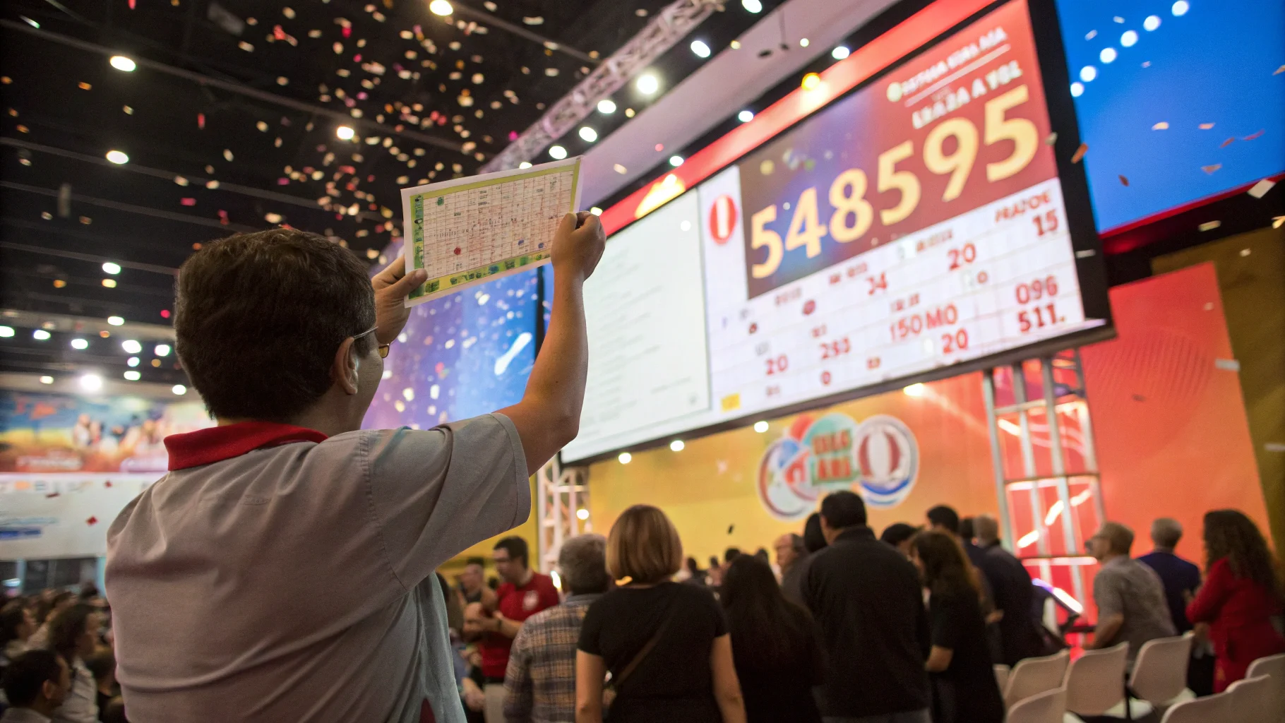 Young lottery winner grows emotional over chanc